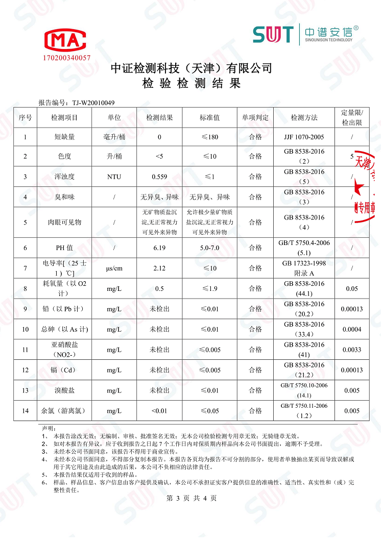 泰达纯-检验报告-3